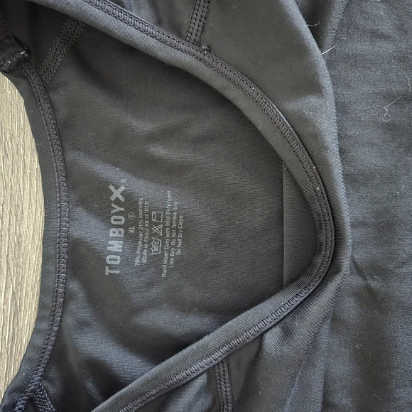 TomboyX Black Tank Top - Picture 2 of 3